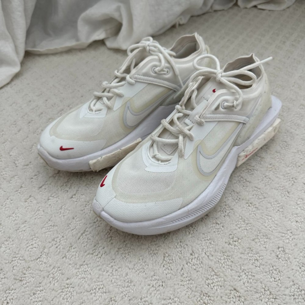 Nike Fontanka Edge Sneakers Summit White Photon Dust & White - Women's Size 8